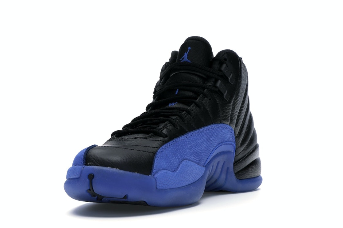 Jordan 12 Retro Black Game Royal 014 Jordan 12 Retro Black Game Royal 014