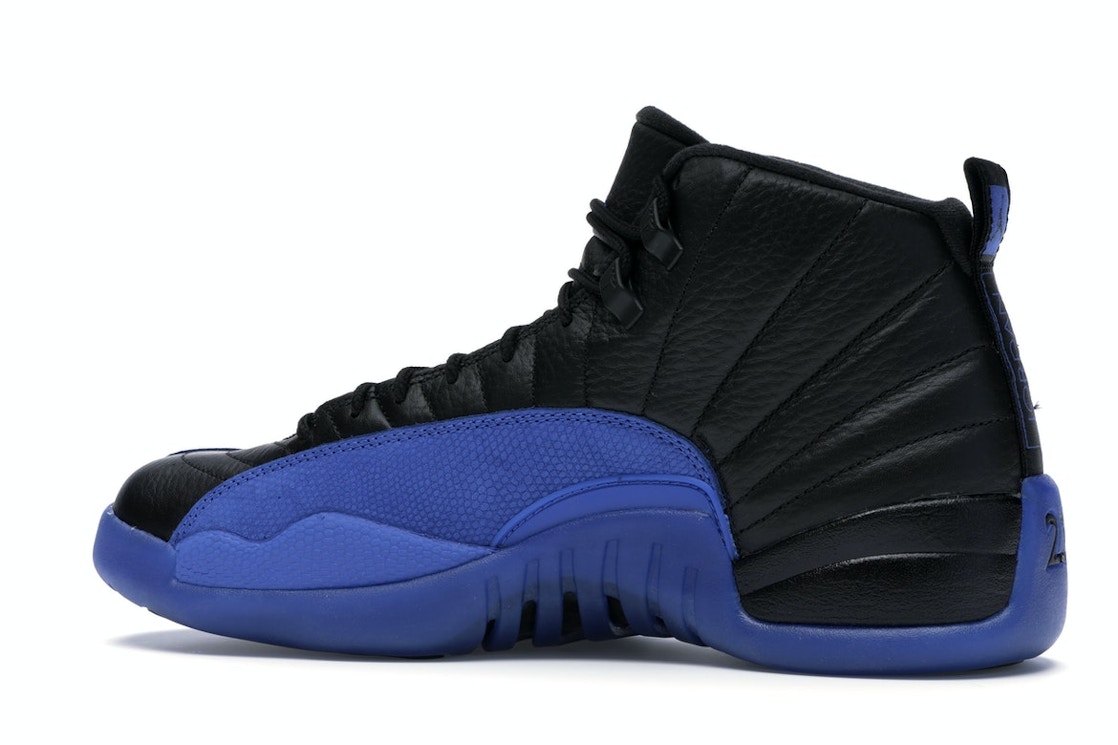 Jordan 12 Retro Black Game Royal 014 Jordan 12 Retro Black Game Royal 014
