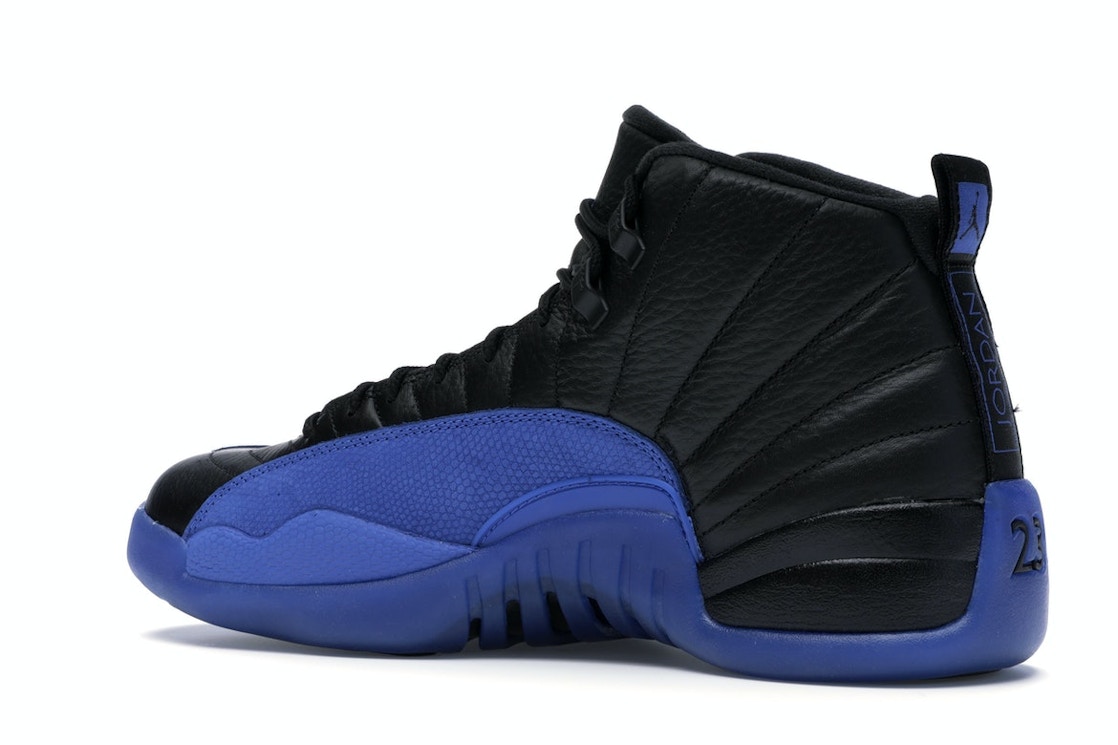 Jordan 12 Retro Black Game Royal 014 Jordan 12 Retro Black Game Royal 014