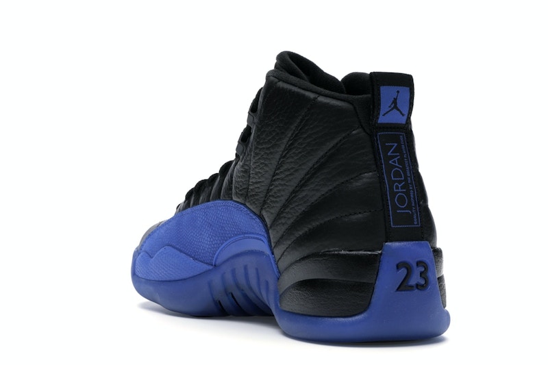 Jordan 12 Retro Black Game Royal 014