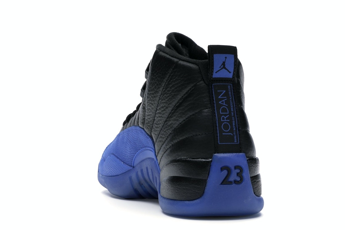 Jordan 12 Retro Black Game Royal 014 Jordan 12 Retro Black Game Royal 014