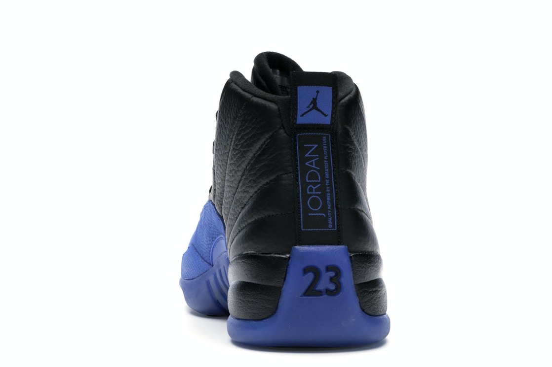Jordan 12 Retro Black Game Royal 014 Jordan 12 Retro Black Game Royal 014