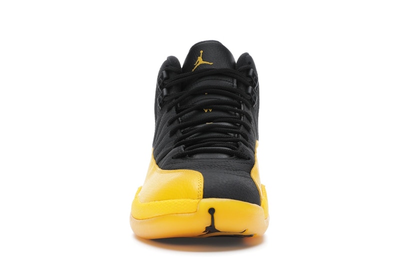 jordan retro 12 men's yellow and black 