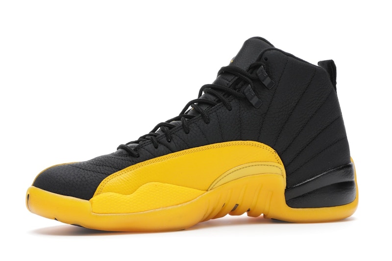 Yellow and black jordans mens clearance