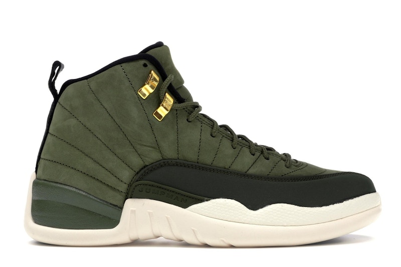Jordan retro 12 cp3 olive canvas 2024 men's shoe