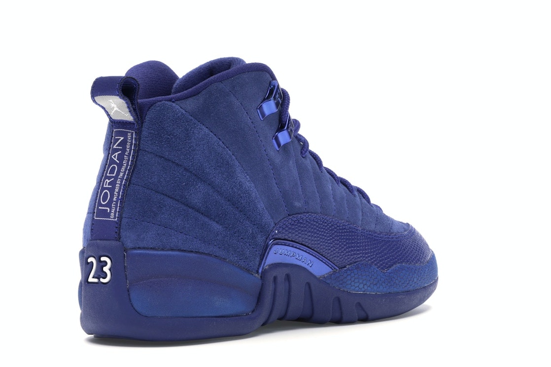 Jordan 12 Retro Deep Royal Blue Gs 400 Jordan 12 Retro Deep Royal Blue Gs 400