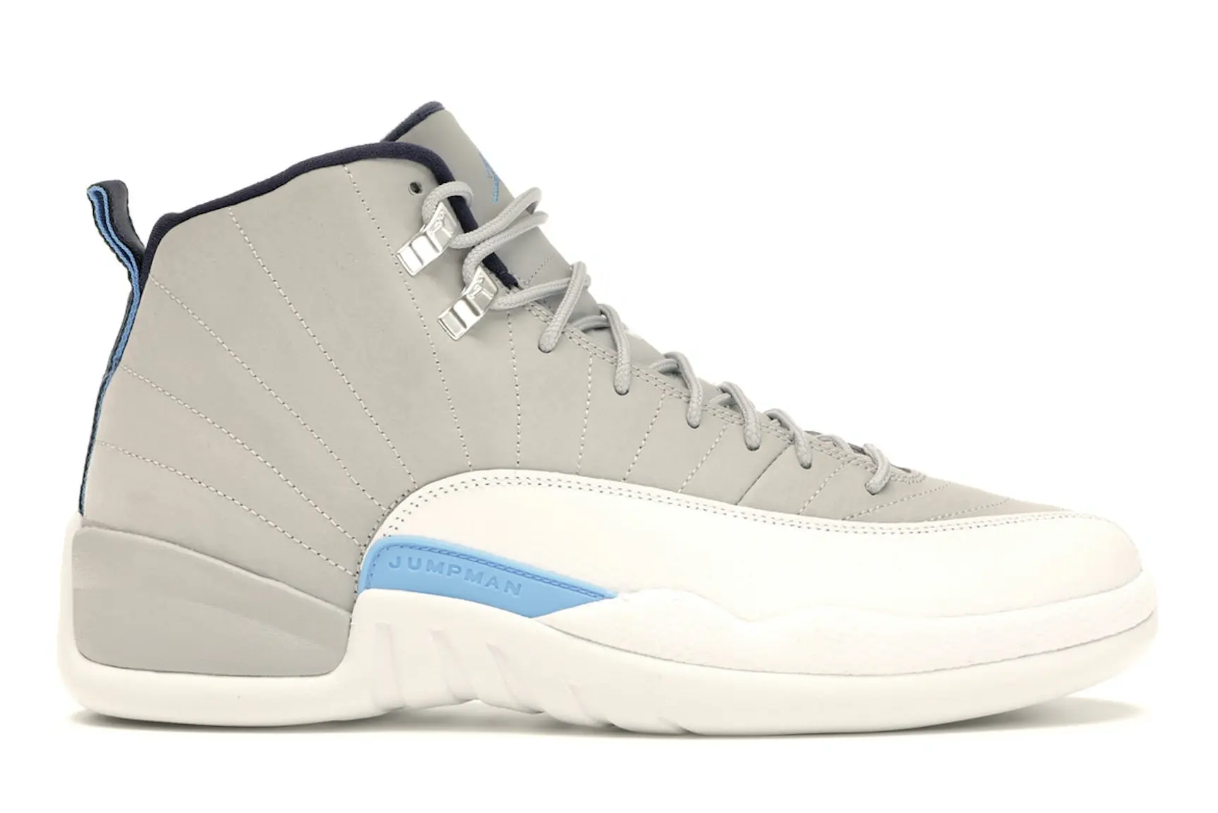 Jordan 12 Retro Grey University Blue Men's - 130690-007 - US