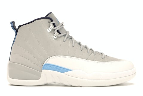 Jordan 12 Gris Retro Azul Universidad Hombre 130690-007 MX