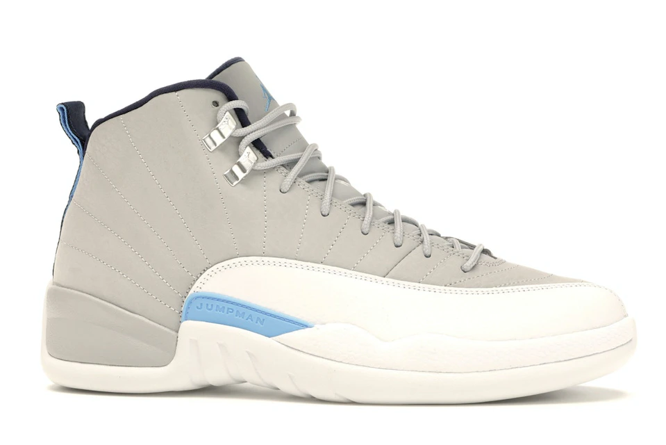 Jordan 12 Retro Grey University Blue 007 Jordan 12 Retro Grey University Blue 007