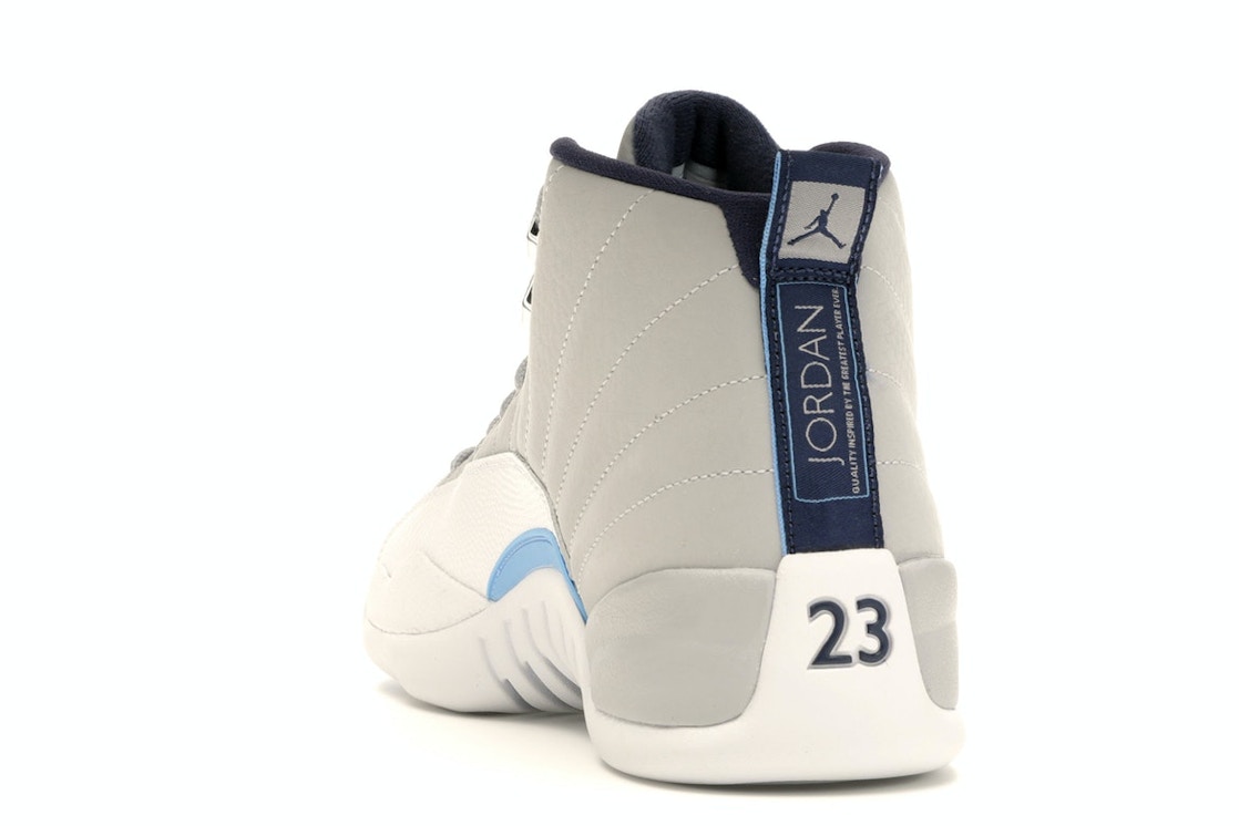 Jordan 12 Retro Grey University Blue 007 Jordan 12 Retro Grey University Blue 007