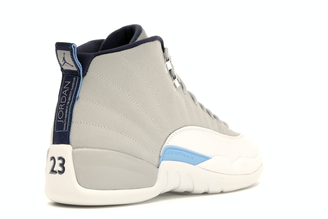 Jordan 12 Retro Grey University Blue 007 Jordan 12 Retro Grey University Blue 007