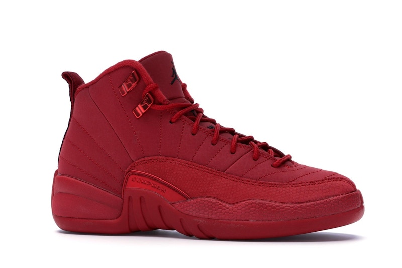 Red jordan 12 grade school Clearance