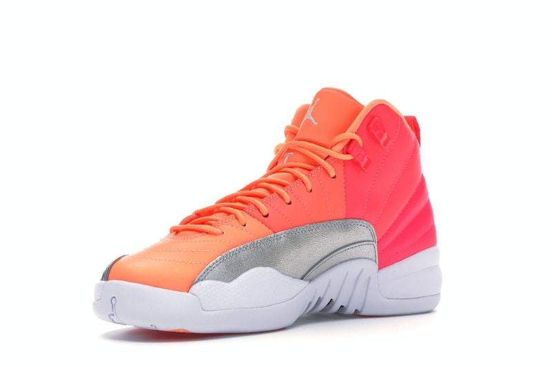 orange and pink 12s