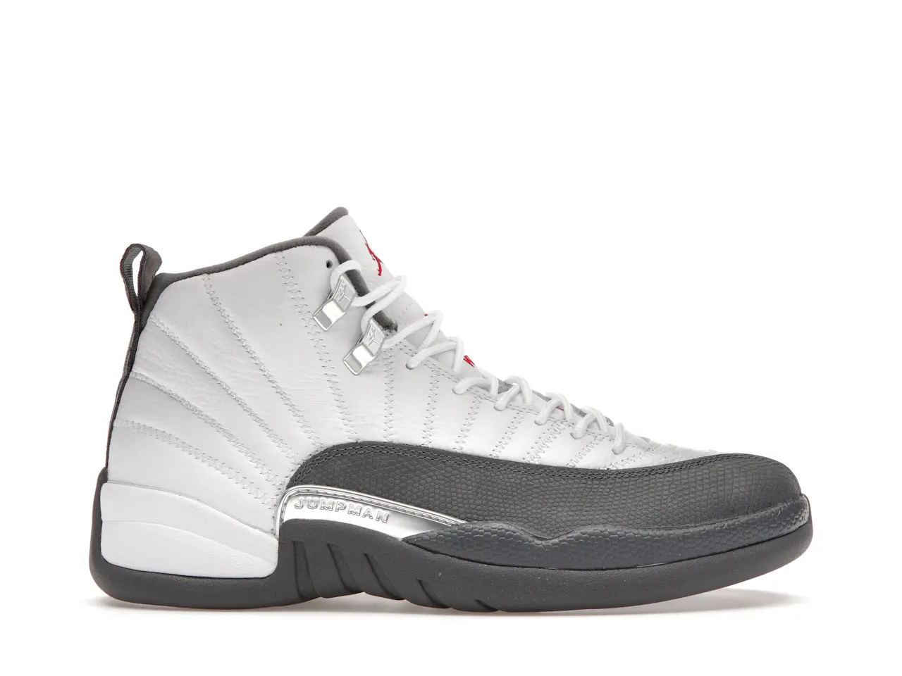 Jordan 12 Retro White Dark Grey Men's - 130690-160 - US