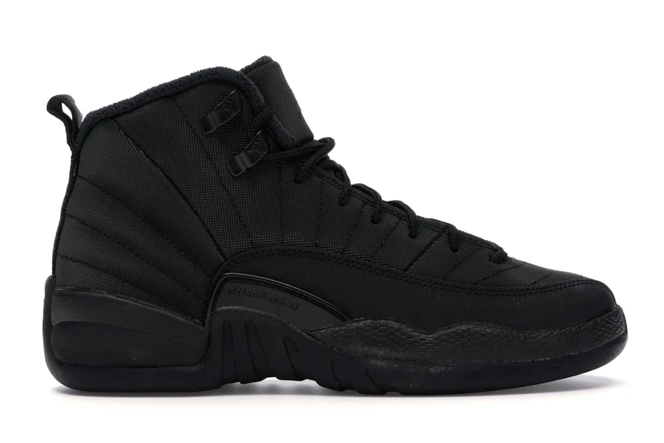 Air jordan 12 retro wntr triple black Clearance
