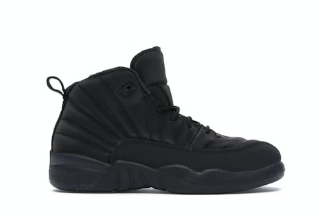 Jordan 12 Retro Winter Black (PS) BQ6850-001 US - Main Image