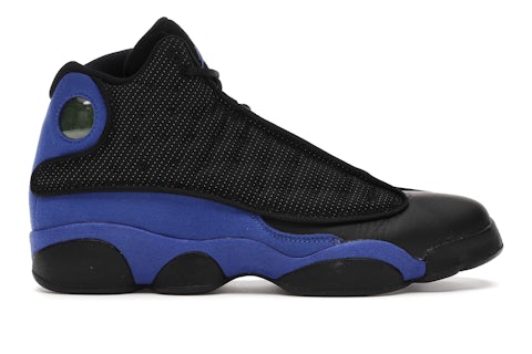 Jordan 13 Retro en negro y azul real intenso (para escolares