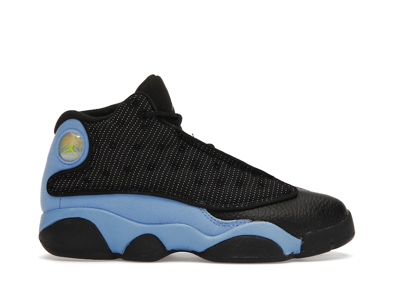 Blue and black jordans deals 13