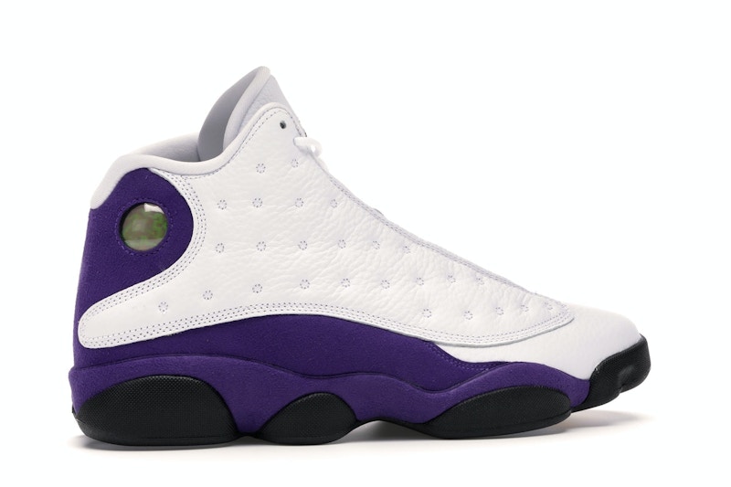 Jordan retro 13 purple and gold clearance