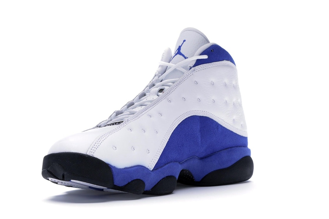 Jordan 13 Retro White Hyper Royal Black 117 Jordan 13 Retro White Hyper Royal Black 117