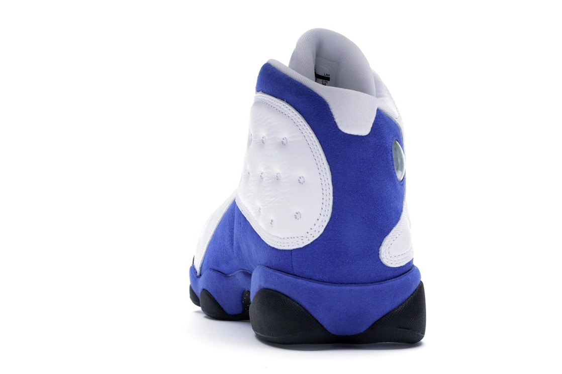 Jordan 13 Retro White Hyper Royal Black 117 Jordan 13 Retro White Hyper Royal Black 117