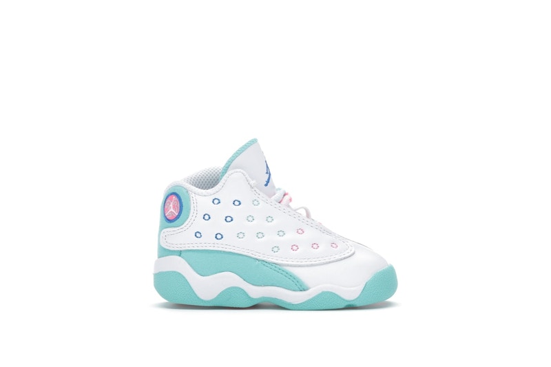 Jordan 13 store pink and white