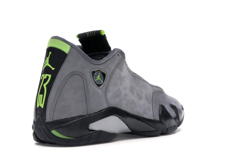 Jordan 14 graphite chartreuse clearance