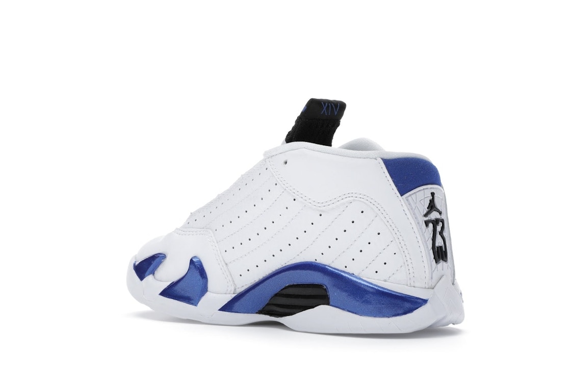 Jordan 14 Retro White Hyper Royal Td 3193 104 Jordan 14 Retro White Hyper Royal Td 3193 104