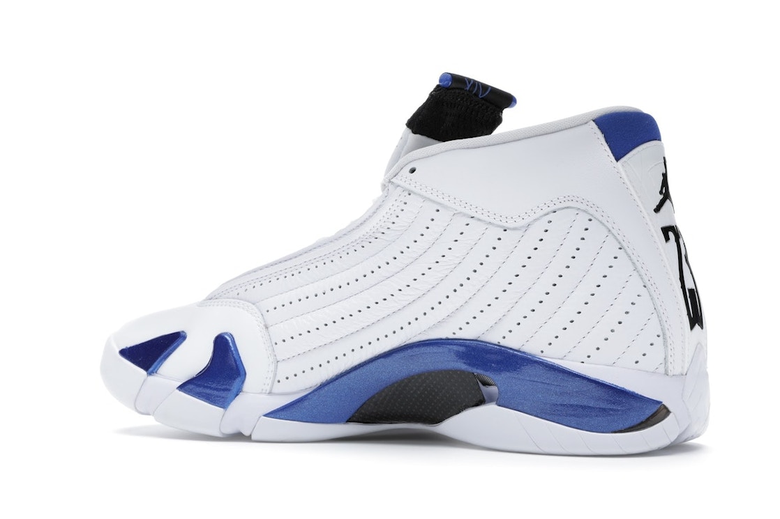 Jordan 14 Retro White Hyper Royal 104 Jordan 14 Retro White Hyper Royal 104