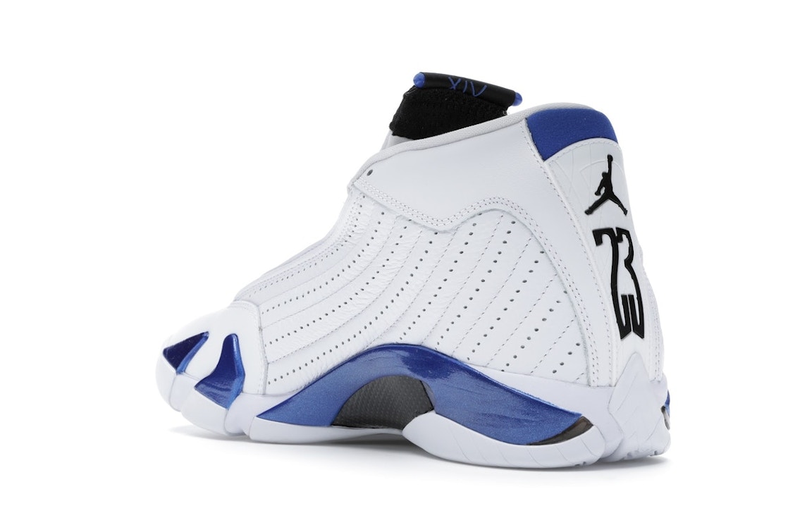 Jordan 14 Retro White Hyper Royal 104 Jordan 14 Retro White Hyper Royal 104