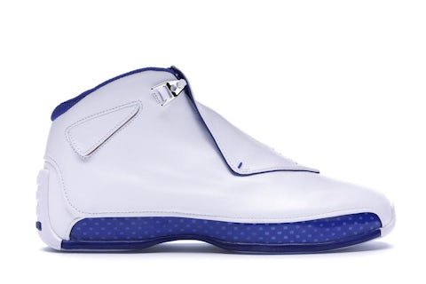 Jordan 18 Retro Blanco Sport Azul real Hombre AA2494-106 ES