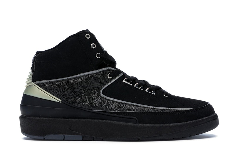 Jordan 2 Retro Black Chrome 2004 Men s 308308 001 US