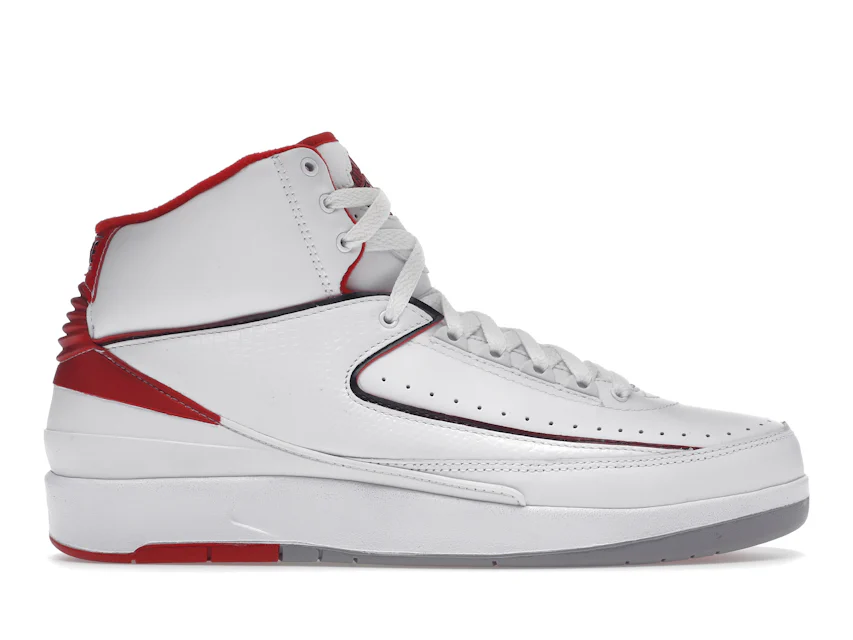 Jordan 2 Retro White Red CDP (2008) 0