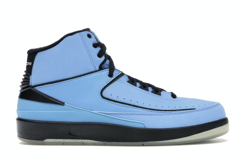 Jordan 2 blue and on sale black