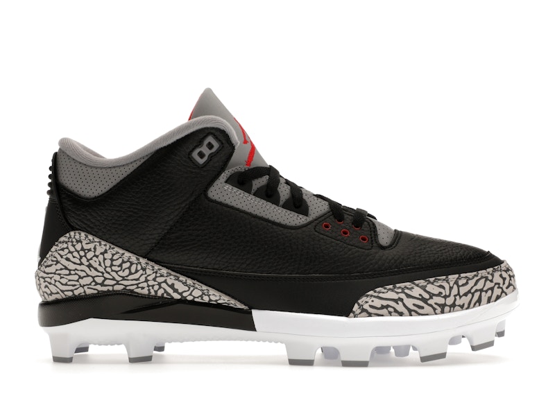 Jordan 3 Mid Retro MCS Black Cement Men s FZ8627 001 US