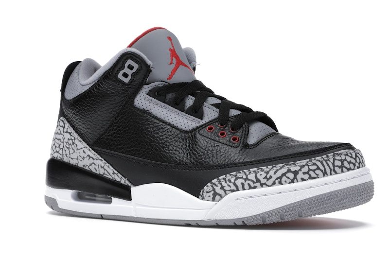 Jordan 3 low black cement clearance