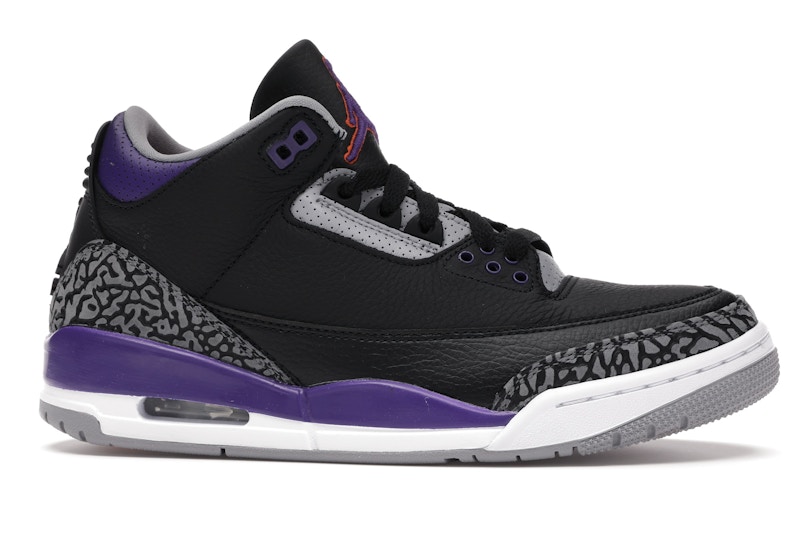 Air jordan 3 court purple stockx clearance