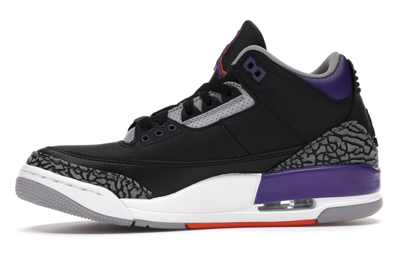 Jordan 3 court purple stockx clearance