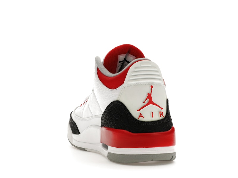 Jordan 3 fire red stockx clearance