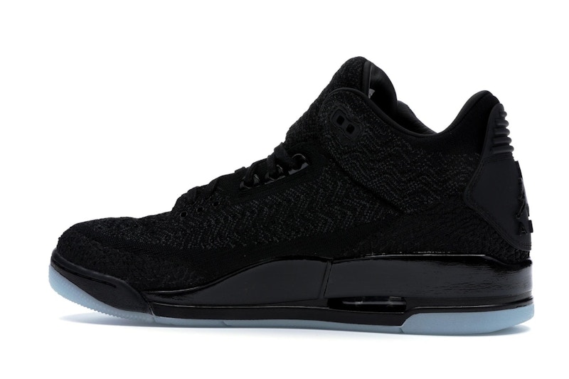 Jordan 3 Retro Flyknit Black - AQ1005-001