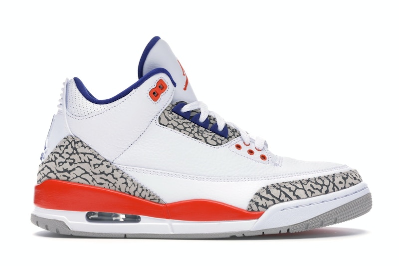 Nike jordan 3 on sale knicks