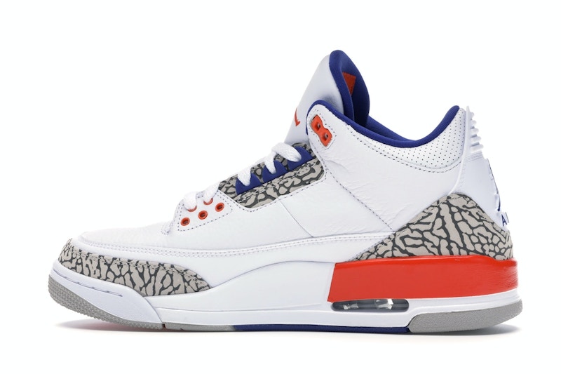 Jordan 3 knicks stockx clearance