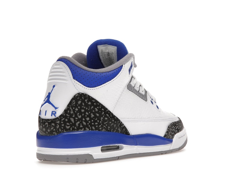 Jordan 3 Retro Racer Blue (GS) - 360° view 32