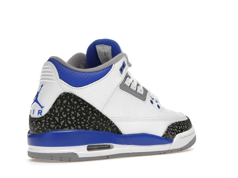 Jordan 3 Retro Racer Blue (GS) - 360° view 33
