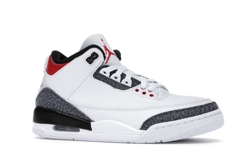 Jordan 3 Retro SE Fire Red Denim (2020) - CZ6431-100
