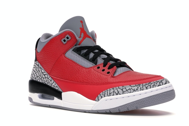 Fire red 3s 2020 clearance