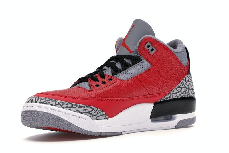 Jordan 3 red mens Clearance