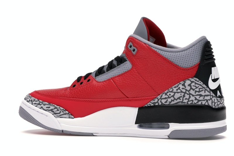 Air jordan 3 red cement stockx Clearance
