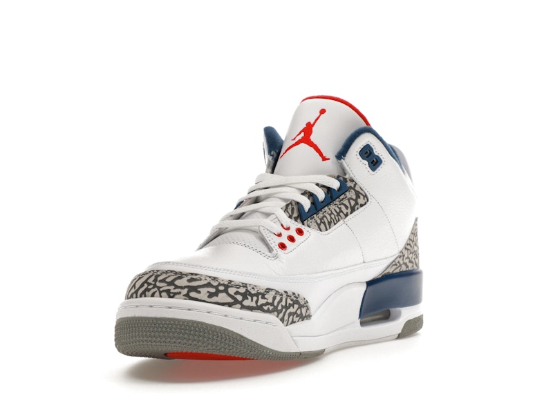 Jordan 3s true blue clearance