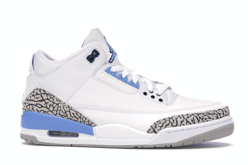 Jordan 3 unc player exclusive clearance